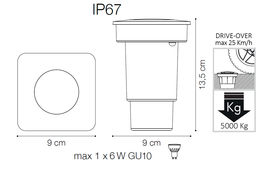 Spot CECI PT1 SQUARE SMALL - imagine 3