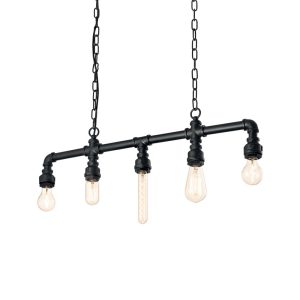 Lustra PLUMBER SP5 NERO 136738