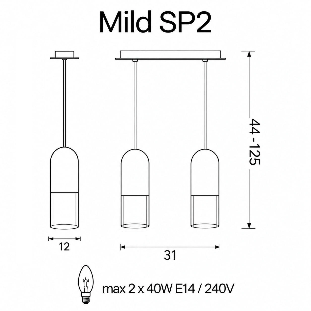 Lustră MILD SP2 SOMON