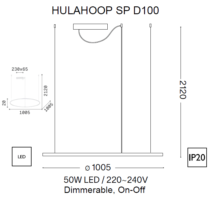 HULAHOOP SP D100, 258751