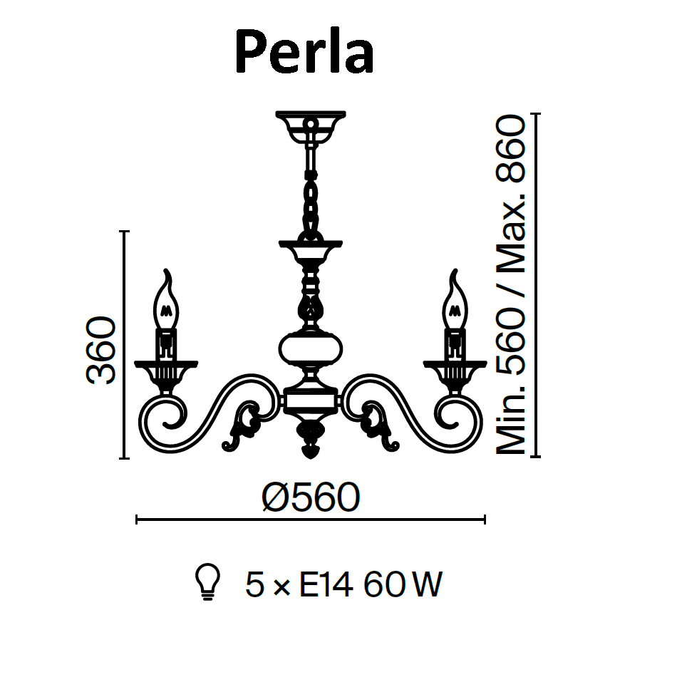 PERLA ARM337-05-R